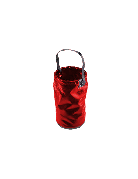 Bolsa porta herramientas de lona. Medidas: 39 x 21 x 21 cm. Capacidad: 10 litros.