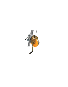 Elevador-Rescatador para trípode TRI 9, homologado para personas. Con cable de acero galvanizado de Ø6,8mm y freno automático. 2