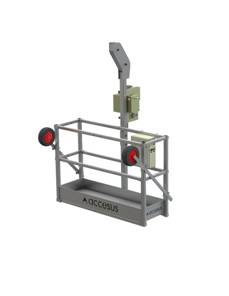 Andamio colgante Basic 500 200019 con 1 elevador eléctrico trifásico 501 2 m