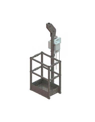 Andamio colgante Basic Boca de Hombre 200026 con 2 elevadores manuales 2,8 m