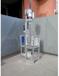 Andamio colgante Basic S 200023 con elevador eléctrico trifásico 1,6 m 2