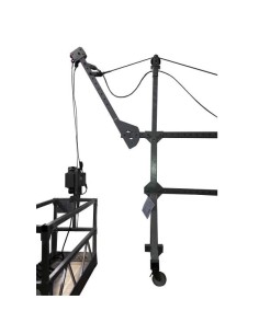Kit brazo oscilante (incluye aparato de tracción y cable). Válido para configuraciones del pescante de suspensión Brakoo 2B, 3B 2