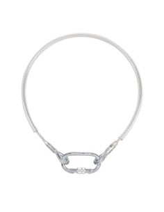 ESLINGA DE SUSPENSIÓN. Eslinga metálica de suspensión fabricada en acero. Longitud 6 m. y Ø 14 mm. Protegido por manguera plást