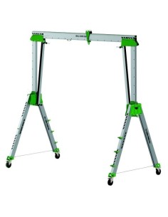 Pórtico PCP-H. Longitud de viga 3m. Altura F1 (regulable de 2,6-3,8 m), capacidad de carga 5.000 Kilos. Incluye 1 Carro de carg