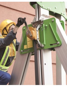 Pórtico PCP-H. Longitud de viga 5m. Altura F3 (regulable de 3,3-5,74 m), capacidad de carga 3.000 Kilos. Incluye 1 Carro de car 2