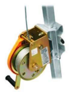 Rescatador RES502-ET para pórtico PCP-K y PCP-K-LE. Longitud: 25 m.