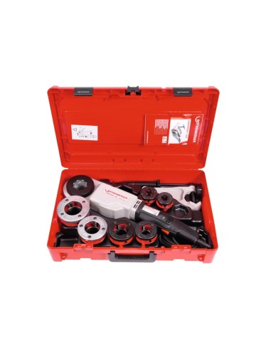 Roscadora electroportátil SUPERTRONIC 2000-Set, BSPT R,1/2-2", 230V