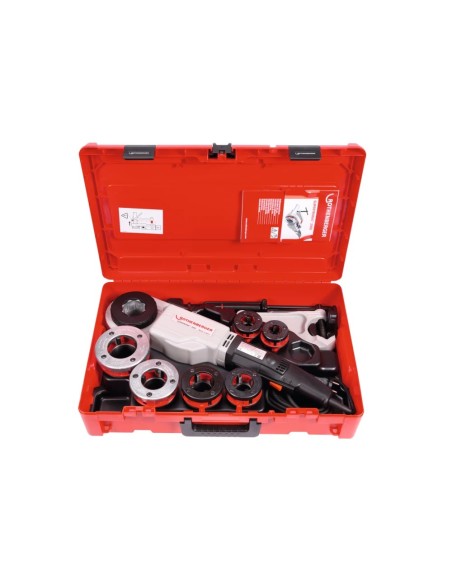 Roscadora electroportátil SUPERTRONIC 2000-Set, BSPT R,1/2-2", 230V