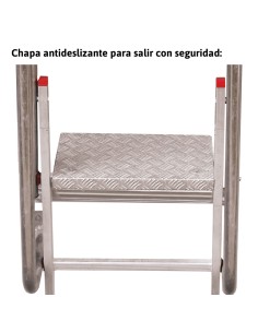 SVS0 | Escalera vertical de seguridad sin jaula de protección 2