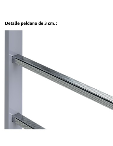 SVS0 | Escalera vertical de seguridad sin jaula de protección