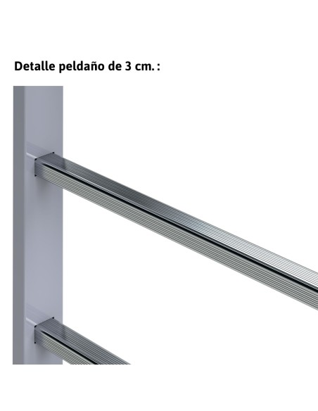 SVS0 | Escalera vertical de seguridad sin jaula de protección