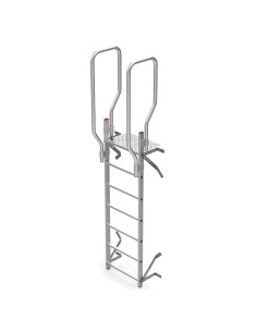 SVS0 | Escalera vertical de seguridad sin jaula de protección