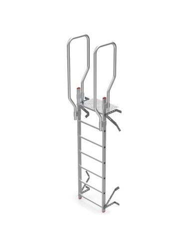 SVS0 | Escalera vertical de seguridad sin jaula de protección