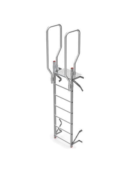 SVS0 | Escalera vertical de seguridad sin jaula de protección