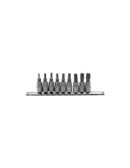 JUEGO LLAVES CON PUNTA 1/4 TORX 5PT