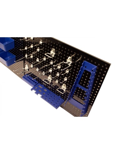 KIT ACCESORIOS PARA PANELES PERFORADOS 32PZS