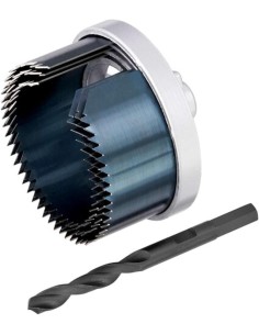 3 brocas de campana de acero al carbono para madera