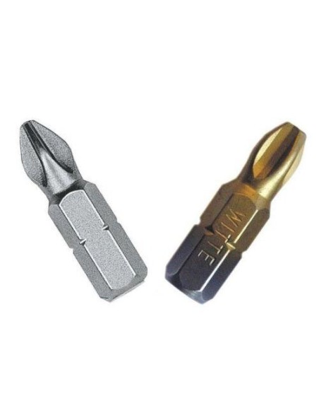 Puntas Phillips de 25 mm en blister perforado