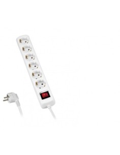 ALYCO 199446 Base múltiple con interruptor 6 enchufes