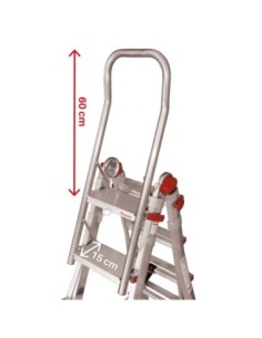 BRA-TELES | Barandilla de seguridad desmontable para escalera TELES