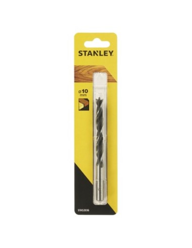 Broca de acero con punta centradora ø 10.0 mm.