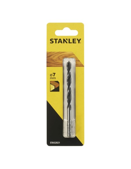 Broca de acero con punta centradora ø 7.0 mm.