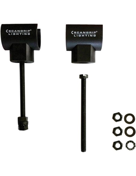 Soporte clip c/ soporte para linterna cilíndrica LINE LIGHT SCANGRIP