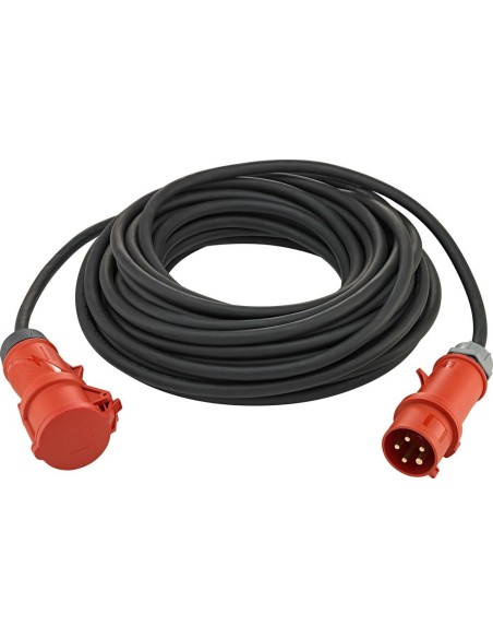 Cable alargador CEE 10m H07RN-F5G4,0 32A IP44 coninversor de fase MennekesAlthoff