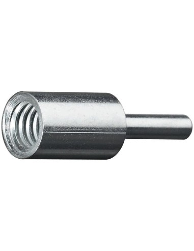 Adaptador de rosca Rosca M6 en eje de 6mm Lessmann