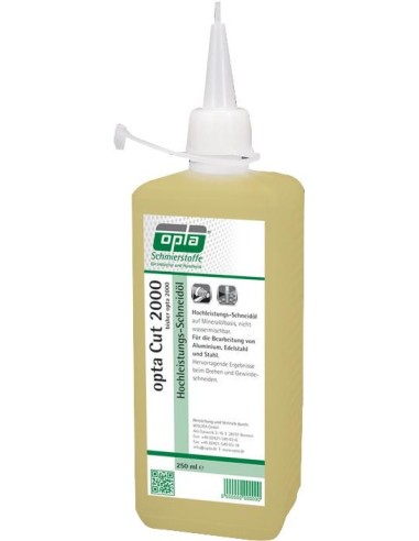 Aceite de corte de alto rendimiento CUT 2000 250ml OPTA