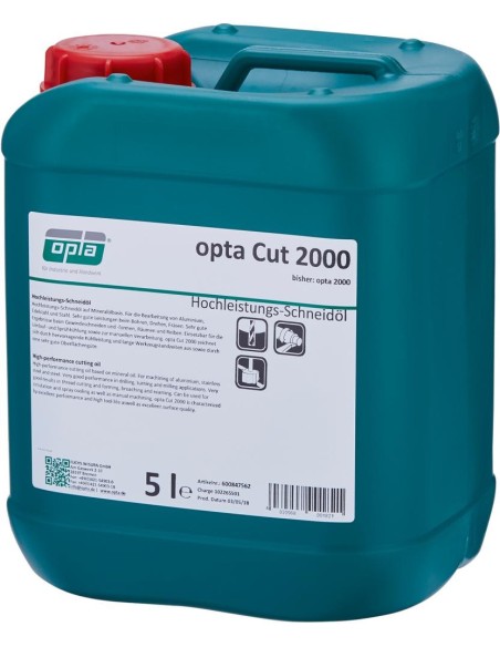 Aceite de corte de alto rendimiento CUT 2000 5l OPTA