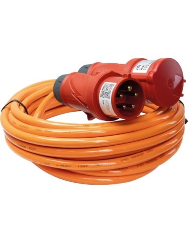 Cable alargador CEE 25m H07BQ-F5G2,5 16A IP54 PowerTOP Xtra Mennekes