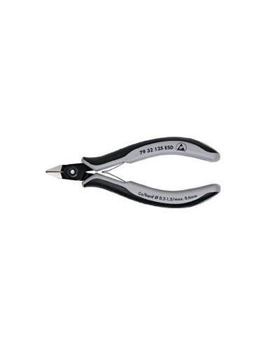 Cortaalambres precisión 7932 ESD 125mm KNIPEX