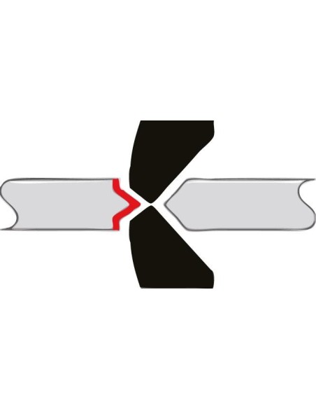 Cortaalambres precisión 7932 ESD 125mm KNIPEX