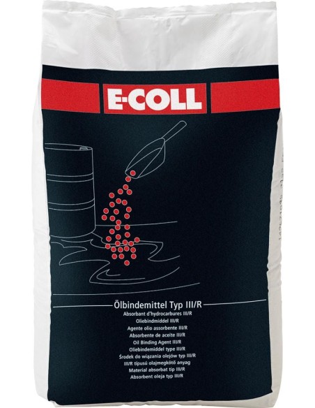 Aglutinante de aceite tipo IIIR fino saco 30l (aprox. 20kg) E-COLL