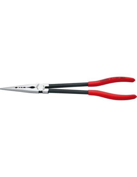 Alicates montaje pulido c/ mangos plástico 280mm KNIPEX