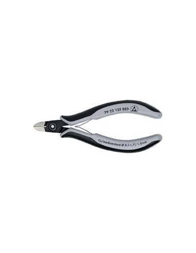 Cortaalambres precisión 7922 ESD 125mm KNIPEX