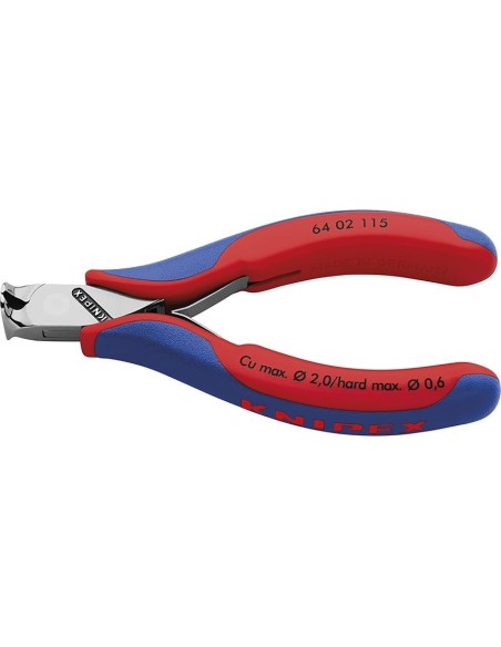 Alicates de corte frontalelectrónica con bisel 115mm KNIPEX