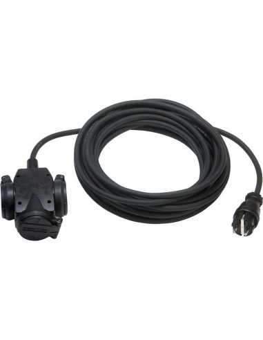 Distribuidor triple IP44 5m H07RN-F3G1,5