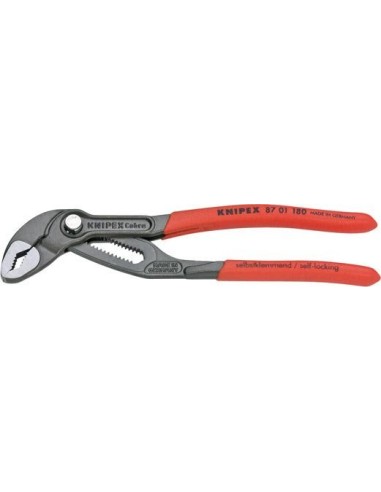 Alicates pico loro Cobra 8701180 con mangos de plástico 180mm KNIPEX