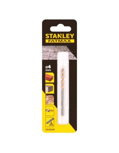 Brocas para piedra con vástago de 3 caras 4x75mm