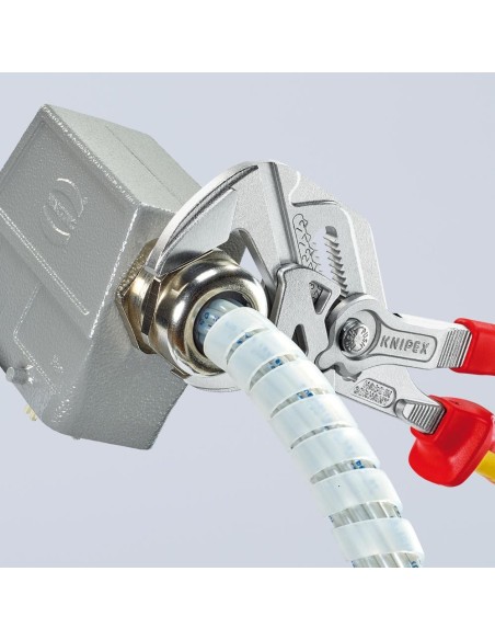 Alicates pico loro VDE c/mango 2 componentes 250mmKNIPEX