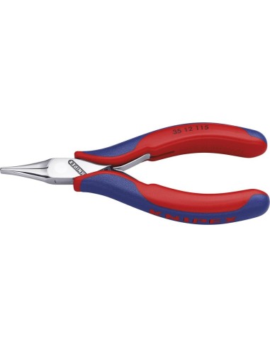 Alicates de montaje electrónica mordazas superficie ancha 115mm KNIPEX