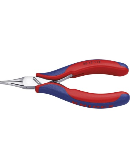 Alicates de montaje electrónica mordazas superficie ancha 115mm KNIPEX