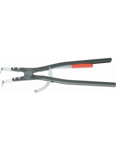 Alicates circlips exter. curvado c/ muelle A51 mm KNIPEX
