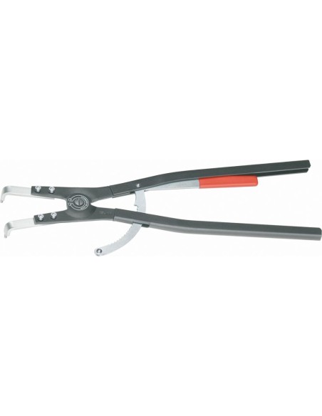 Alicates circlips exter. curvado c/ muelle A51 mm KNIPEX