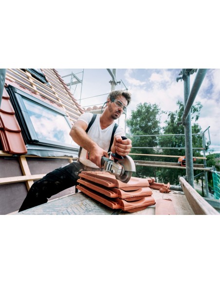 Amoladora angular 150mm 18V + maletín METABO 613078840 WB 18 LTX BL 150 Quick