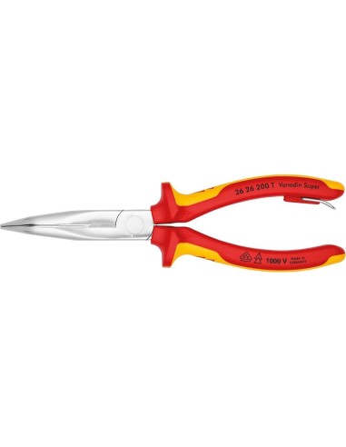 Ali. boca semirred. VDE 200mm c/ ojal seg Knipex