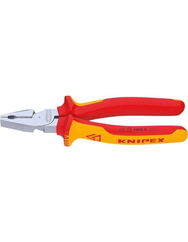 Alicates universales de fuerza VDE con mango varios componentes 200mm KNIPEX