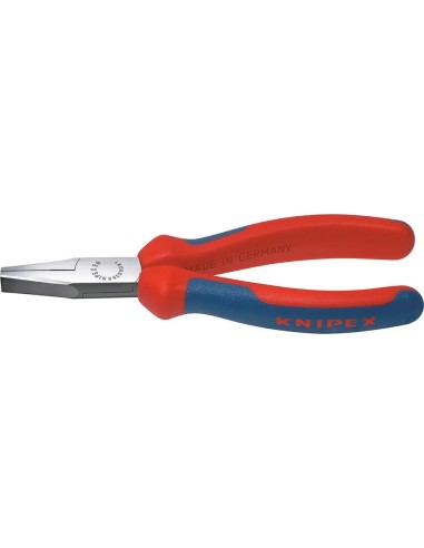 Alicates punta plana pulido c/ mango varios componentes 160mm KNIPEX